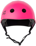 S-One Lifer Hot Pink Gloss Helmet front view