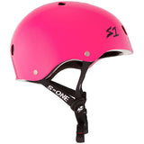 S-One Lifer Hot Pink Gloss Helmet side view