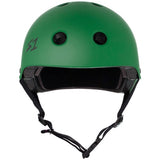 S-One Lifer Kelly Green Helmet front view