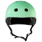 S-One Lifer Mint Green Matte Helmet front view