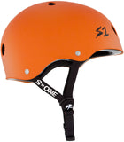 S-One Lifer Orange Matte Helmet side view