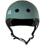 S-One Lifer Tree Green Matte Helmet front view