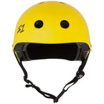 S-One Lifer Yellow Matte Helmet front view