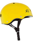 S-One Lifer Yellow Matte Helmet side view