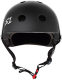 S-One Mini Lifer Black Gloss Helmet Front