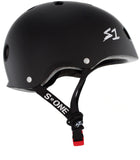 S-One Mini Lifer Black Matte Helmet Side