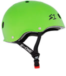 S-One Mini Lifer Bright Green Matte Helmet Side