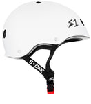 S-One Mini Lifer White Gloss Helmet Side