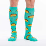 Sock It To Me Tacosaurus Stretch Adult Knee Socks