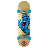 Santa Cruz Screaming Hand Gold Blue 8.25 Complete Skateboard