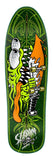 Santa Cruz Slasher Pinstripe Green 9.23" Skateboard Deck