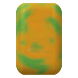 Santa Cruz Slimeballs Face Melters Trip Balls Green Orange Swirl 56mm 99a Skateboard Wheels profile view