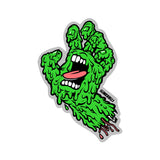 Santa Cruz Slimeballs Face Melters Trip Balls Green Orange Swirl 56mm 99a Skateboard Wheels sticker