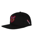 Santa Cruz x Stranger Things Hellfire Club Cap side