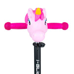 Scootee Cuteez Unicorn Head Pink Front Installed