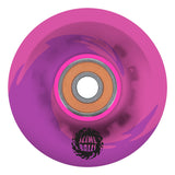 Slime Ball Light Ups OG w/ Bronson G2 Pink 60mm x 78a LED Cruiser Wheels