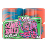 Slime Balls OG Slime Pink/Blue Swirl 66mm/78a Skateboard Wheels