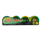 Slime Balls OG Spewage Yellow Green Swirl 60mm/78a Skateboard Wheels