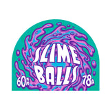 Slime Balls OG White Blue 60mm 78a Skateboard Wheels