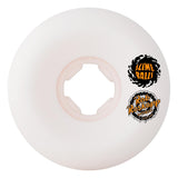 Slime Balls Roskopp Face Two White Hardline 54mm 95a Skateboard Wheels