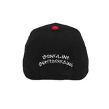 Songline Skateboarding Black Red Cap