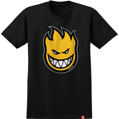 Spitfire Bighead Fill Black/Gold Youth Small Tee