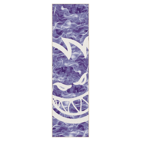 Spitfire Bighead Smoke Purple Clear Skateboard Griptape
