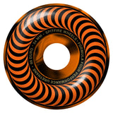 Spitfire Formula 4 Classic Swirl Black Orange 54mm 99d Skateboard Wheels