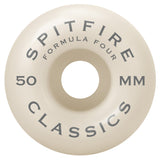 Spitfire Formula 4 Classic Swirl Bronze 50mm 99a Skateboard Wheels