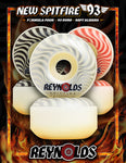 Spitfire Formula 4 Reynolds 93D Skateboard Wheels advert