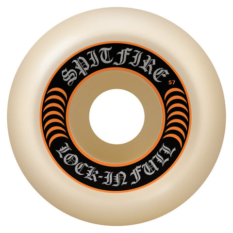 Spitfire Formula 4 Lockins Full 99d 54mm Skateboard Wheels
