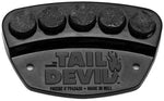 Tail Devil Black Skateboard Plate