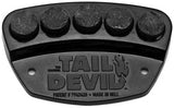 Tail Devil Black Skateboard Plate