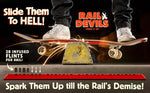 Tail Devil Sparking Skateboard Rails