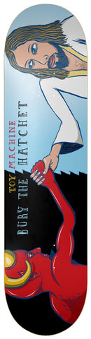 Toy Machine Bury The Hatchet Sym 8.25 Skateboard Deck