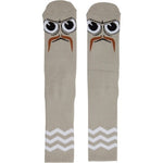 Toy Machine Turtle Boy Stache Socks Grey