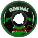 UC Bernal TV Line Green 60mm 90a 4 Pack Rollerblade Wheels