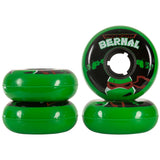 UC Bernal TV Line Green 60mm 90a 4 Pack Rollerblade Wheels