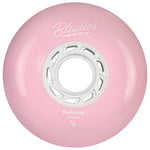 UC Bladies 80mm/86a 4 Pack Rollerblade Wheels