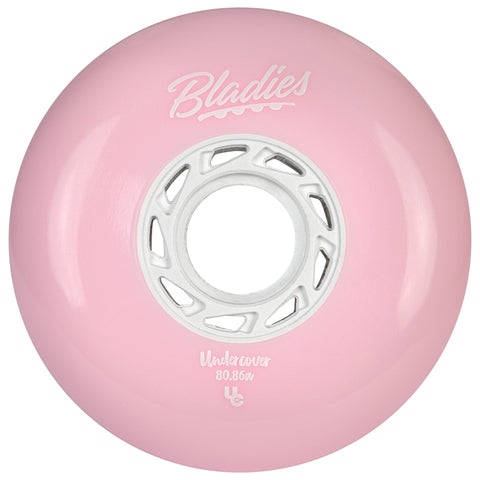 UC Bladies 80mm/86a 4 Pack Rollerblade Wheels