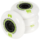 UC Earth 80mm 88a 4 Pack Rollerblade Wheels