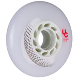 UC Vortex White Smoke 80mm 85a 4 Pack Rollerblade Wheels