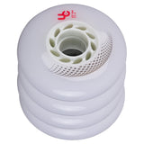 UC Vortex White Smoke 80mm 85a 4 Pack Rollerblade Wheels