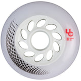 UC Vortex White Smoke 90mm 85a 4 Pack Rollerblade Wheels