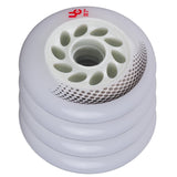 UC Vortex White Smoke 90mm 85a 4 Pack Rollerblade Wheels