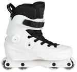 USD Aeon Team 60 White Rollerblades Side View