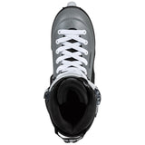 USD Sway Team 60 Grey Black Rollerblades Top View