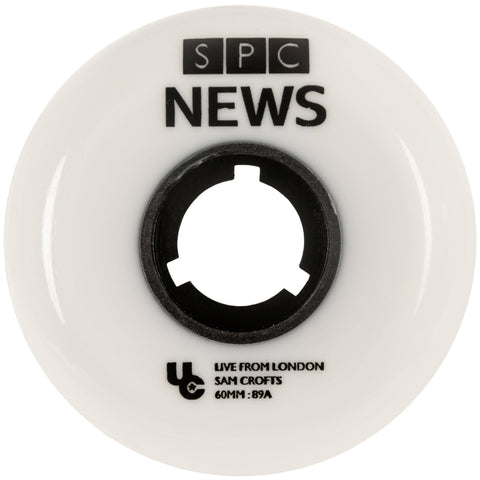 Undercover Croft TV Line 2nd Edition White 60mm/89a 4 Pack Rollerblade Wheels