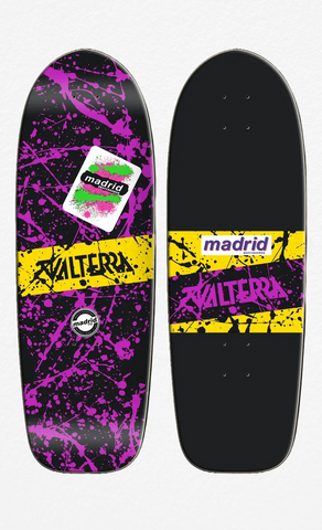 Madrid Marty McFly Valterra Reissue 9.5 Skateboard Deck