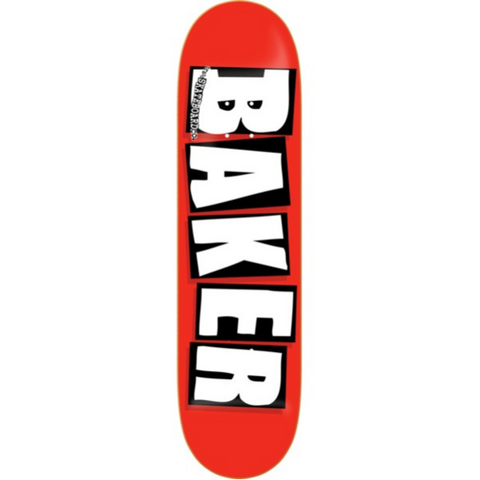 Baker OG Logo White 8.0" Skateboard Deck